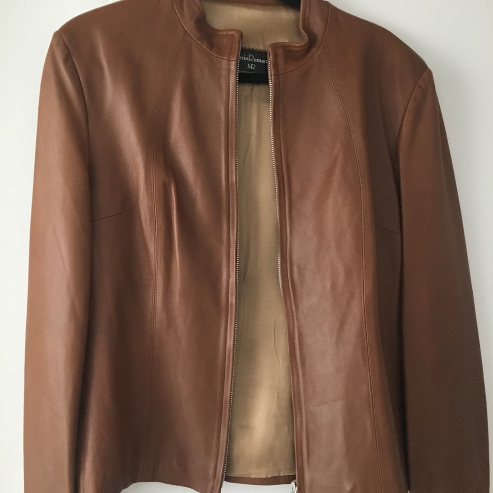 Gorgeous leather jacket from Florence, Italy.